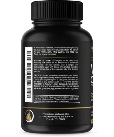 Vegan CLA Pro 2000mg - Premium Safflower Oil Conjugated Linoleic Acid for Belly Fat Burner - 120 Softgels for Weight Loss - High Potency for Men & Women - Buy Online on GoSupps.com