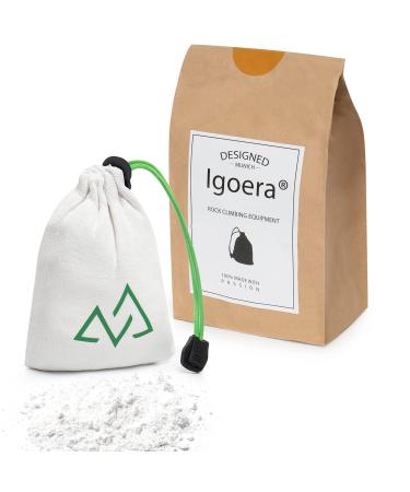 Igoera Original Premium Chalkball (56g) Returned |High quality chalk and Magnesia for climbing bouldering weightlifting cross fit gymnastics and pole dance - Buy Online on GoSupps.com