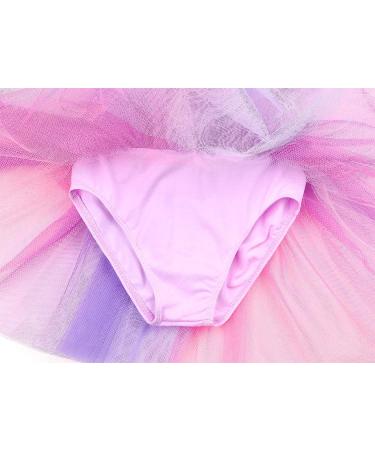 Girls Unicorn Ballet Leotard with Tutu | Purple Unicorn Dance Dress 4-5T - Buy Online on GoSupps.com