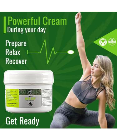Moline You Natural Hemp Cream for Joint & Muscle Discomfort - Hemp Oil Extract, Arnica, Menthol - 5.12 Oz - Buy Online on GoSupps.com