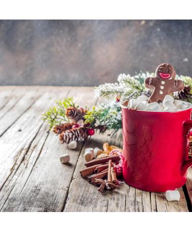 Hot Chocolate Gift Set - 7 X Luxury Hot Chocolate Flavours Exotic Ginger Biscuits And Marshmallows With 4 X Border Biscuits And 5 X Peppermint Candy Canes | Hot Chocolate Sachets - Showstopper - Buy Online on GoSupps.com