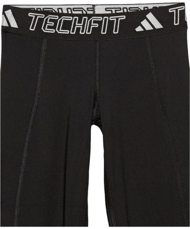 adidas Boys' Aeroready Techfit Compression Pants Tights - Small Black - Buy Online on GoSupps.com