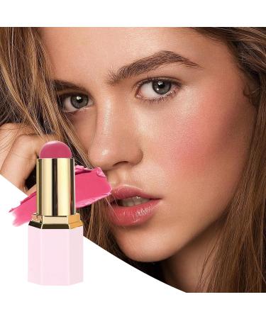 Stick Blush Moisturizing and Water Resistant Blush with Milky Texture | Makeup Product for Dry & Combination Skin Cheeks Eyebrow Arch Lips & Special Events - Buy Online on GoSupps.com