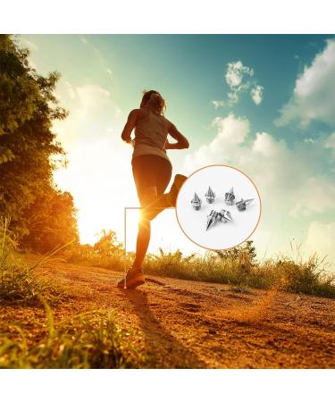 150 PCS 1/4 Steel Track Shoe Spikes Set with Wrench and Storage Box - Ideal for Running, Hiking, High Jumping, Cross Country - Buy Online on GoSupps.com