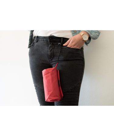 ZOLLNER24 Dog Food Bag 8x18 cm - Ideal for Dry & Wet Food - Durable Red Pet Storage Solution - Buy Online on GoSupps.com