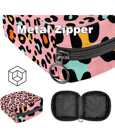 MUOOUM Menstrual Polster Bag - Zipper Women's Tampon Collection Bag (Butterfly & Grass Leaf Design) - 4.7x6.6 in | Eco-Friendly Organizer for Women & Girls - Buy Online on GoSupps.com