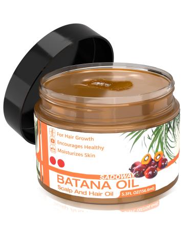 SADOWAY Batana Oil for Hair Growth: Batana Oil Organic for Hair Growth Prevent Hair Loss Moisturize Scalp for Men & Women