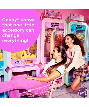 Goody Kids Nostalgia Scrunchies - 3 Count Pink Assorted - Pain-Free Hair Accessories for All Hair Types - Stylish and Secure Hair Styling for Men, Women, Boys, and Girls - Buy Online on GoSupps.com