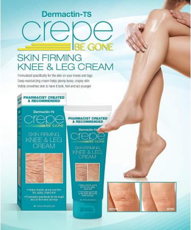 Crepe Be Gone Skin Firming Knee & Leg Cream 4 oz. | Tighten & Tone Legs - Buy Online on GoSupps.com