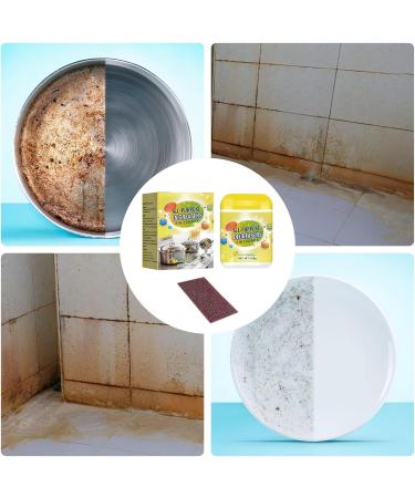 Foam Rust Remover - Foam Cleaner Powder for Kitchen | Kitchen Oil Stains Grease Cleaning Powder for Heavy Oil Stain and Grease Removal Rowces - Buy Online on GoSupps.com
