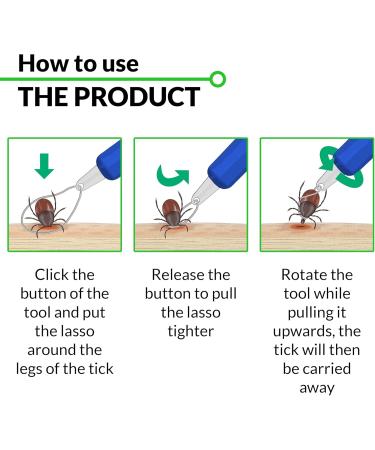 Mydaisy Tick Loop for Dogs - Easy-to-Use Tick Remover for Dogs Cats & Horses - Effortlessly Remove Nymph & Adult Ticks - Essential Tick Pliers - Buy Online on GoSupps.com