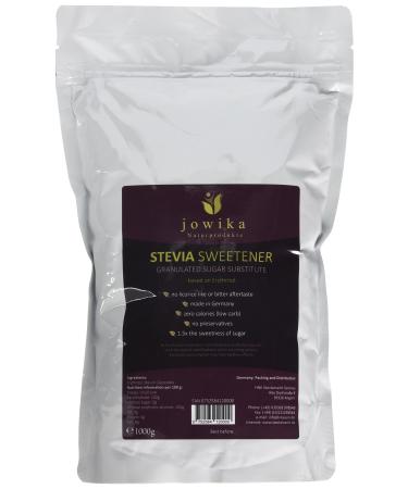 jowika Granulated Natural Erythritol and Stevia Sweetener/Sugar Substitute