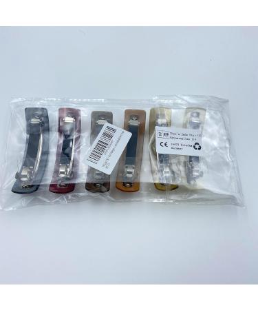 WTPIN 6-Piece Retro Large Hair Clips for Women | Automatic Acrylic Clips for Fine & Medium Thick Hair - Shop Now! - Buy Online on GoSupps.com