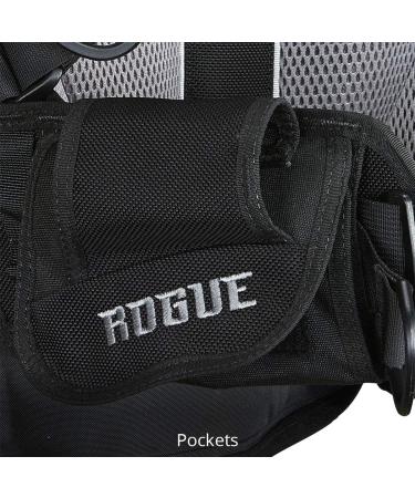Aqualung Rogue BC Black Large - Lightweight and Durable Dive Gear - Buy Online on GoSupps.com