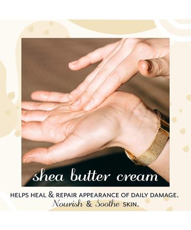 Organic Vanilla Shea Butter | 6 Oz Tin | 100% Pure Raw African Shea | Natural Skin & Hair Care - Buy Online on GoSupps.com