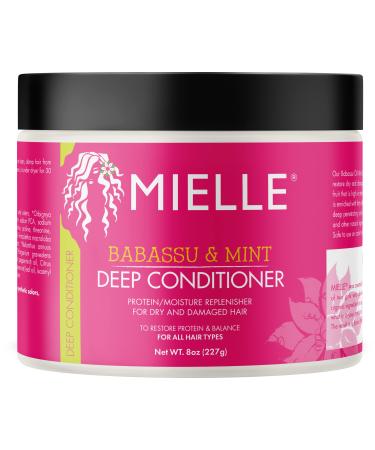 Mielle Deep Conditioner For All Hair Types Babassu & Mint 8 oz (227 g)