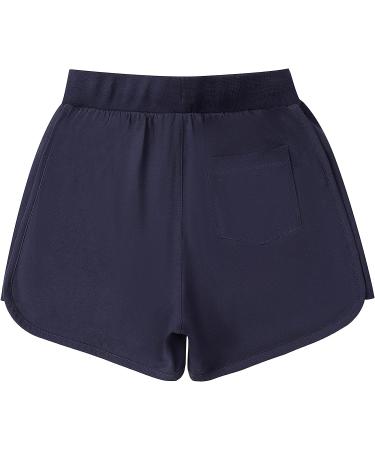 ALAVIKING Girls Cotton Shorts - Navy, Size 5-6 Years - Buy Online on GoSupps.com