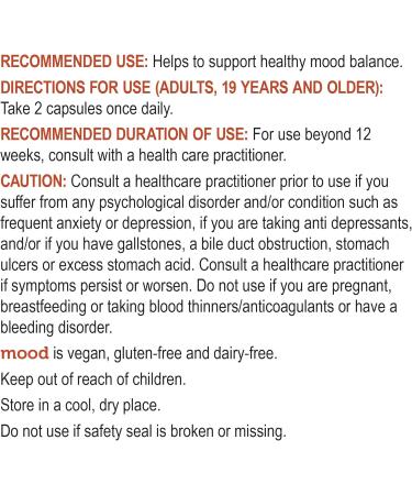Genuine Health mood 60 count 30 day supply Saffron and Turmeric for natural daily mood balance and support Dairy & gluten-free Vegan - Buy Online on GoSupps.com