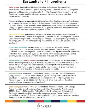 Miracle Toothpick - Pack of 100 Individually Wrapped Pineapple Flavored Toothpicks + Dispenser | Fresh Breath & Oral Hygiene Aid - Buy Online on GoSupps.com