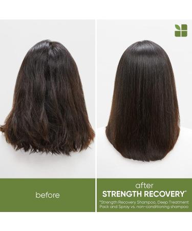 Biolage Strength Recovery Shampoo - Reduces Breakage, Vegan Squalane, 13.5 Fl Oz - Buy Online on GoSupps.com