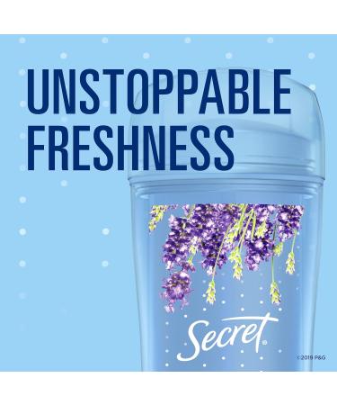 Secret Clear Gel Antiperspirant and Deodorant Lavender Scent 73 grams 73 g (Pack of 1) - Buy Online on GoSupps.com