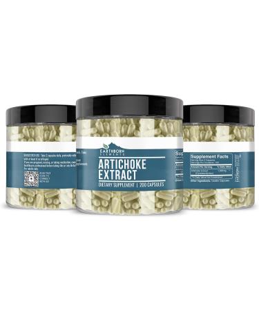 Earthborn Elements Grape Seed Artichoke & Hawthorn Berry Extract Capsule Bundle (200 Capsules Each) Pure & Undiluted No Additives - Buy Online on GoSupps.com