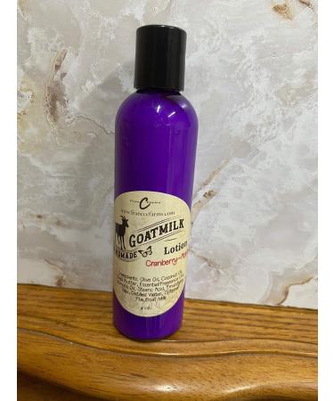 Francee Farms LLC Cranberry Apple Goat Milk Lotion 4 oz. Mini