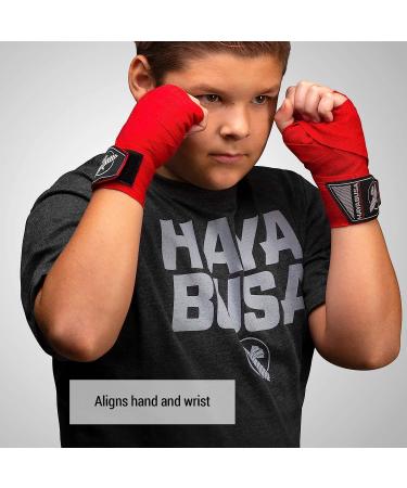 Kids Hayabusa Boxing Hand Wraps - Perfect Stretch 4.0 Red - Buy Online on GoSupps.com