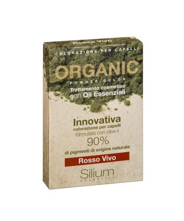 Silium Silium Organica Innovative Hair Coloring Powder Vivo Red - 85 g