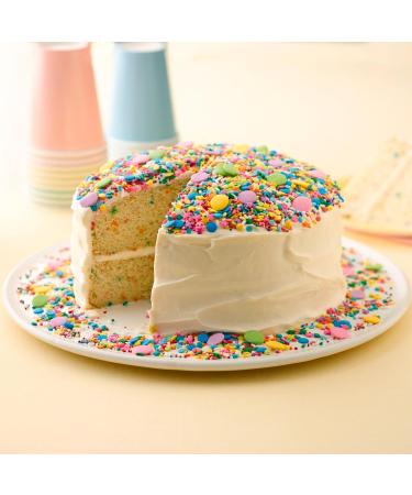 Betty Crocker Delights Super Moist Party Rainbow Cake Mix 376g (13.25oz) - Buy Online on GoSupps.com