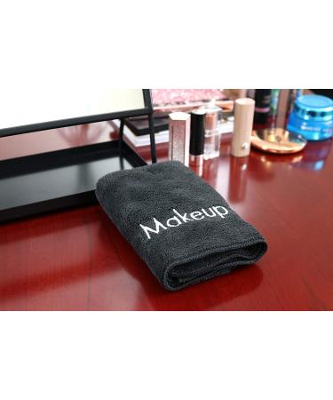 Arkwright Microfiber Makeup Remover Cloths - 6-Pack Black 13x13 Inch Soft Coral Fleece - Buy Online on GoSupps.com