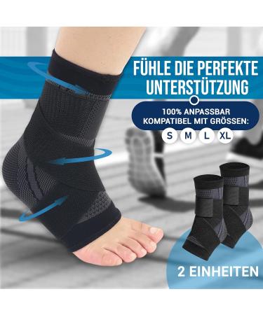 AREST Ankle Bandage 2-Pack - Ultra Thin Foot Tape for Support & Stability - Premium Foot Bandages for Ankle Relief - Buy Online on GoSupps.com