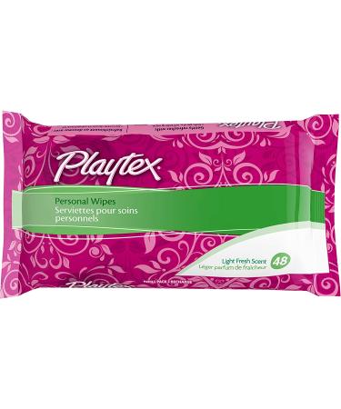 Playtex Personal Cleansing Cloths Refill Pack - Scented 144 Count (Pack of 3) - Buy Online on GoSupps.com