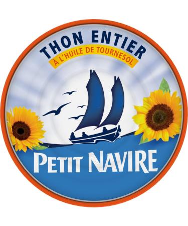 Petit Navire Whole Tuna in Sunflower Oil 160 grams