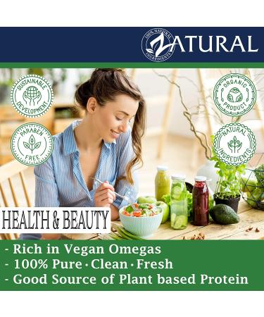 Hemp Hearts - 100% Pure Hemp Hearts - Raw Shelled Hemp Seeds (3 Pounds) 3.0 Pounds - Buy Online on GoSupps.com