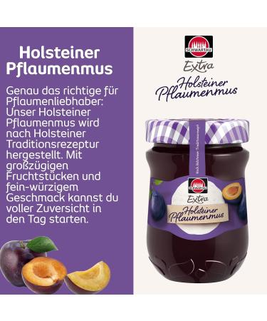 Schwartauer Extra Holstein Plum Jam 330g - Premium International Shipping - Buy Online on GoSupps.com