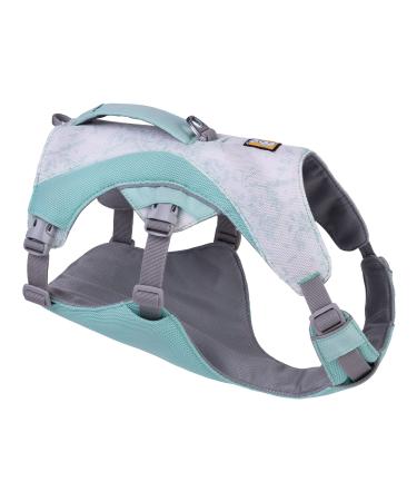 Luffwear swamp cool dog harness and handle light running equipment keeps pets cool in hot weather adjustable strong and cooling 2 linen portals saga green (small 56-69cm) small sage green - Buy Online on GoSupps.com