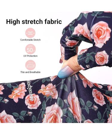 MelodySusie UV Glove for Gel Nail Lamp - Professional UPF50+ UV Protection Gloves - Pastel Rose - Buy Online on GoSupps.com