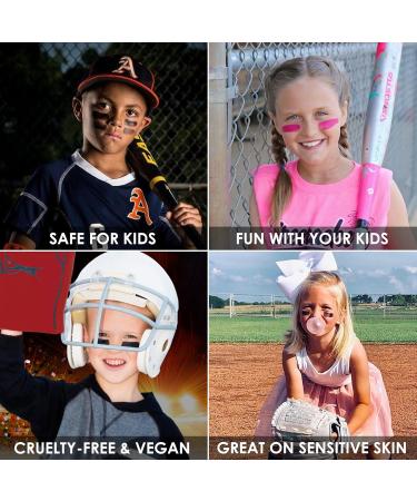 FOCALLURE Face Body Paint Stick - Hypoallergenic Eye Black for Sports & Halloween Cosplay - Professional Makeup Kit in Candy Pink CP10 - Buy Online on GoSupps.com