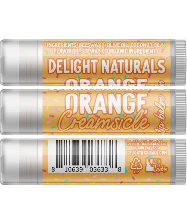 Jumbo Lip Balm - Orange Creamsicle | Hydrating & Flavored Lip Care | International Shipping Available - Buy Online on GoSupps.com