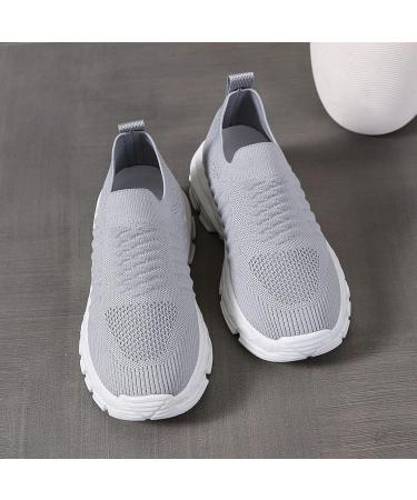 Rytejfes Women's Glitter Sneakers - Stylish Indoor Sports Shoes in Green Gray & White | Comfortable Slip-On & Colorful Designs - Buy Online on GoSupps.com