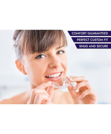 NovaWhite Custom Teeth Whitening Trays - Premium Dental Grade Fit for Best Results | Made in USA - Dentist Recommended - Buy Online on GoSupps.com
