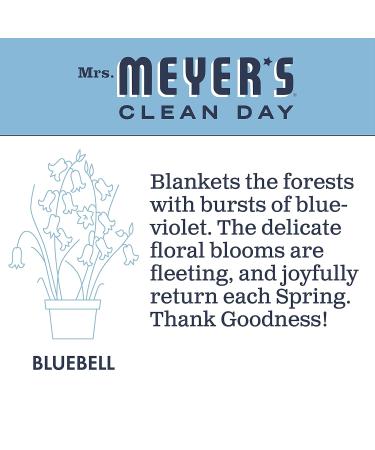 Mrs. Meyer's Liquid Dish Soap Bluebell - 16 FL OZ | Eco-Friendly Scented Dish Cleaning Solution for International Shipping - Buy Online on GoSupps.com
