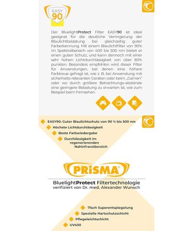 PRiSMA KAHLA Blue Blocker Gamer Glasses - Protect Your Eyes from Blue Light | KL702 03 Easy90 - Buy Online on GoSupps.com