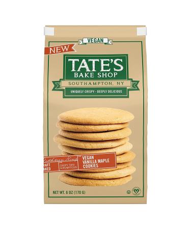 Tate's Bake Shop Vegan Cookie Variety Pack - 6 oz Bags (Vegan Chocolate Chip & Vanilla Maple Cookies) - Buy Online on GoSupps.com