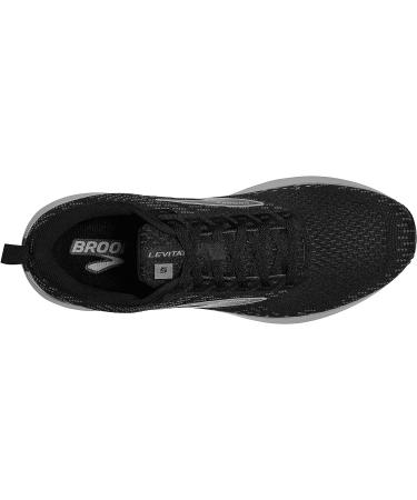 Brooks Men's Levitate 5 Running Shoe - Black/Ebony/Grey - Size 11 - Buy Online on GoSupps.com