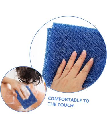 FRCOLOR 2pcs Exfoliating Mesh African Body Scrubber - Men's Terry Towels & Women's Bath Sponges for Shower Cleaning - Buy Online on GoSupps.com