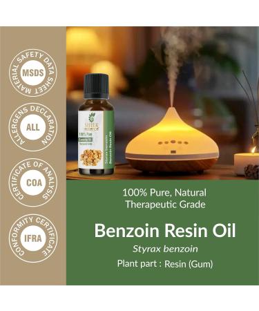 Sheer Essence Benzoin Essential Oil 30 ML (1.01 Fl.OZ) | 100% Pure Natural Undiluted Uncut Therapeutic Grade Essential Oil - Buy Online on GoSupps.com