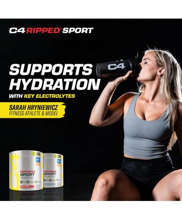 Cellucor C4 Ripped Sport Pre Workout Powder Fruit Punch - NSF Certified for Sport + Sugar Free Preworkout Energy Supplement for Men & Women | 135mg Caffeine | 30 Servings (Pack of 2) - Buy Online on GoSupps.com