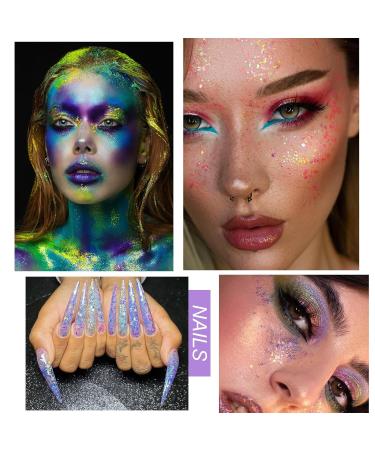 Jinlaili 40 Colors Glitter Eyeshadow Palette - Vibrant Waterproof & Durable Shimmering Eye Makeup - Buy Online on GoSupps.com